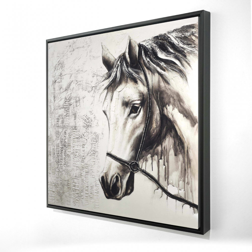 Begin Edition International Inc. " Alpha The White Horse " Wayfair